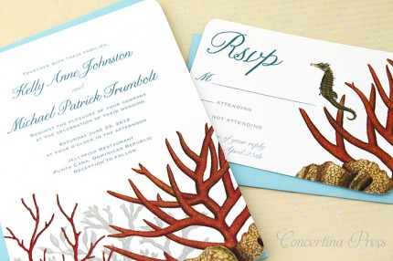 Coral Reef Wedding