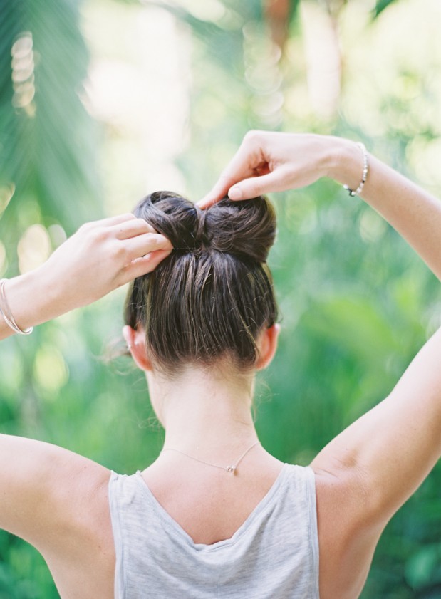 Bow Bun Tutorial Best Wedding Blog Grey Likes Weddings