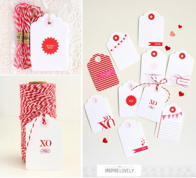 DIY Valentine Craft Products Etsy red hearts valentine's gift