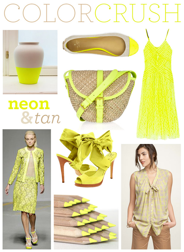 Neon Yellow with Ampersand Design Studio | Best Wedding Blog