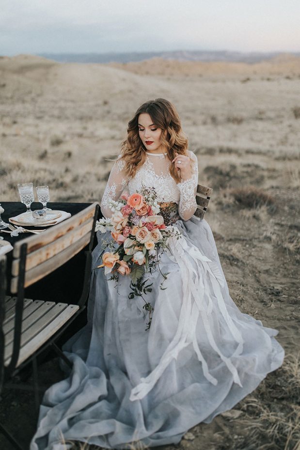 Moody and Marbled in the desert | Best Wedding Blog