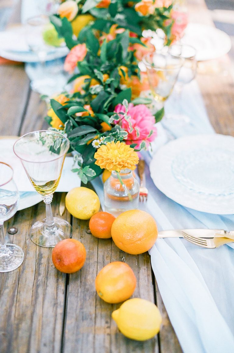 Citrus Bridal Brunch Inspiration | Best Wedding Blog